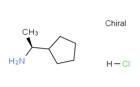 CAS No. 150852-73-6, (S)-1-Cyclopentylethanamine hydrochloride