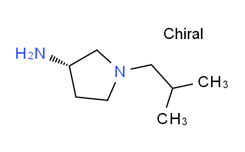 CAS No. 1072268-18-8, (S)-1-Isobutylpyrrolidin-3-amine
