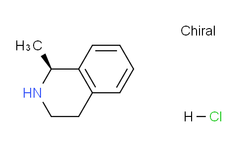 CAS No. 64982-62-3, (S)-1-Methyl-1,2,3,4-tetrahydroisoquinoline hydrochloride