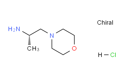 CAS No. 1243259-00-8, (S)-1-Morpholinopropan-2-amine hydrochloride