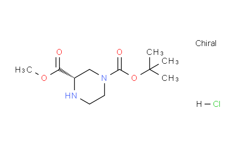 CAS No. 1217702-80-1, (S)-1-tert-Butyl 3-methyl piperazine-1,3-dicarboxylate hydrochloride
