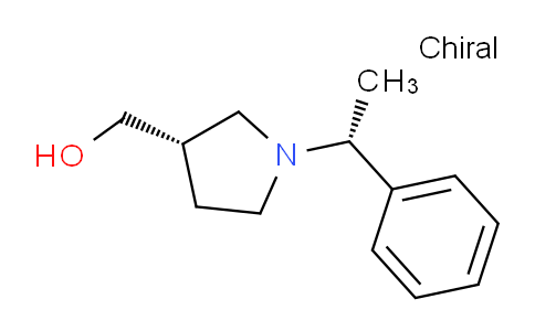 CAS No. 109960-55-6, (S)-1-[(R)-1-Phenylethyl]-3-(hydroxymethyl)pyrrolidine