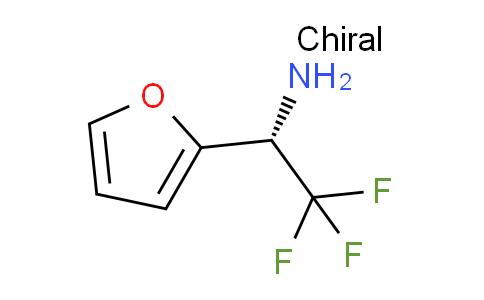 CAS No. 413621-62-2, (S)-2,2,2-Trifluoro-1-(furan-2-yl)ethanamine