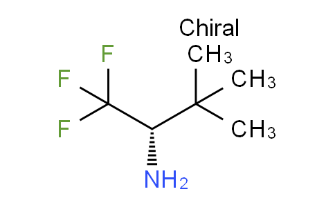 CAS No. 736127-08-5, (S)-2,2-Dimethyl-1-trifluoromethyl-propylamine