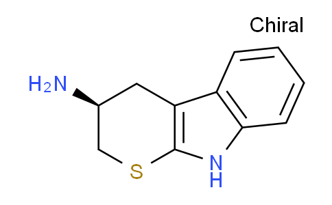 CAS No. 130024-16-7, (S)-2,3,4,9-Tetrahydrothiopyrano[2,3-b]indol-3-amine