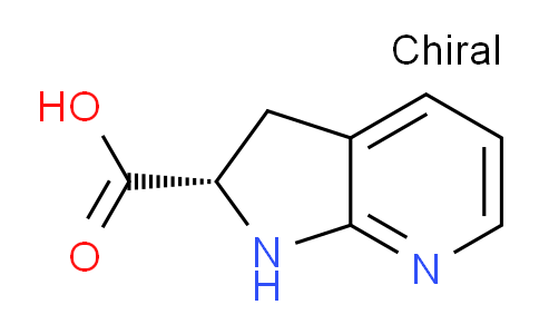 CAS No. 849050-02-8, (S)-2,3-Dihydro-1H-pyrrolo[2,3-b]pyridine-2-carboxylic acid
