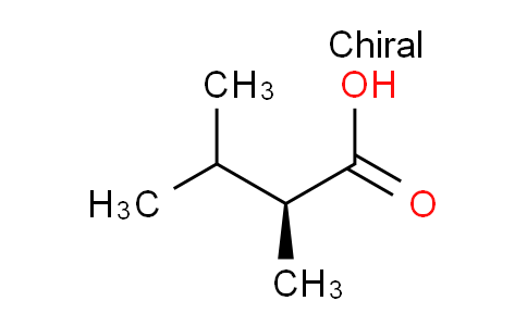 CAS No. 15071-34-8, (S)-2,3-Dimethylbutanoic acid