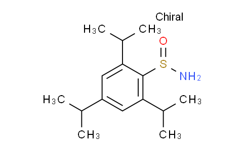 CAS No. 669091-08-1, (S)-2,4,6-Triisopropylbenzenesulfinamide
