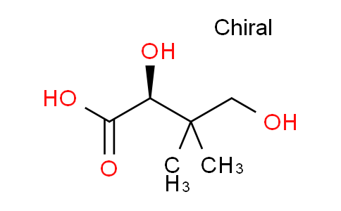 CAS No. 1112-32-9, (S)-2,4-Dihydroxy-3,3-dimethylbutanoic acid