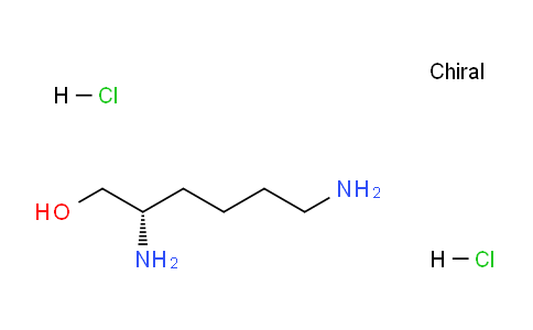 CAS No. 1041055-24-6, (S)-2,6-Diaminohexan-1-ol dihydrochloride
