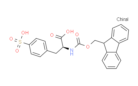 CAS No. 138472-22-7, (S)-2-((((9H-Fluoren-9-yl)methoxy)carbonyl)amino)-3-(4-sulfophenyl)propanoic acid