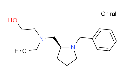 CAS No. 1354011-35-0, (S)-2-(((1-Benzylpyrrolidin-2-yl)methyl)(ethyl)amino)ethanol