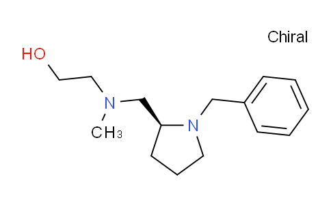 CAS No. 1354015-14-7, (S)-2-(((1-Benzylpyrrolidin-2-yl)methyl)(methyl)amino)ethanol