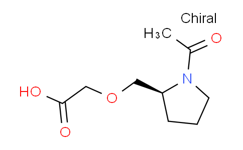 CAS No. 1354010-34-6, (S)-2-((1-Acetylpyrrolidin-2-yl)methoxy)acetic acid