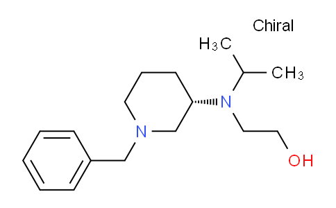 CAS No. 1354015-38-5, (S)-2-((1-Benzylpiperidin-3-yl)(isopropyl)amino)ethanol