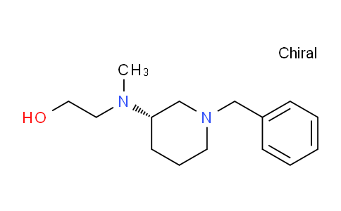 CAS No. 1353996-71-0, (S)-2-((1-Benzylpiperidin-3-yl)(methyl)amino)ethanol