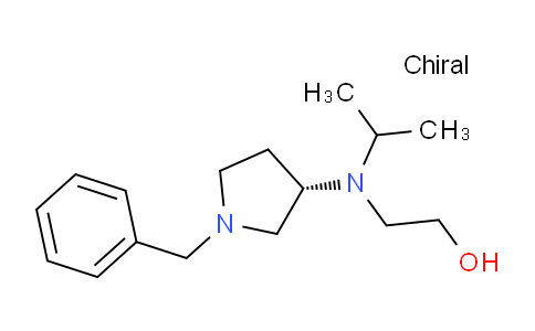 CAS No. 1354001-66-3, (S)-2-((1-Benzylpyrrolidin-3-yl)(isopropyl)amino)ethanol
