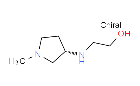 CAS No. 1353995-92-2, (S)-2-((1-Methylpyrrolidin-3-yl)amino)ethanol