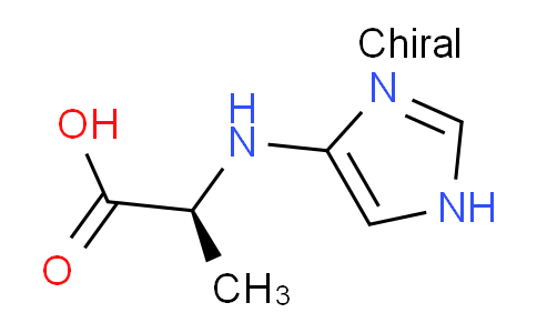 CAS No. 15501-12-9, (S)-2-((1H-Imidazol-4-yl)amino)propanoic acid