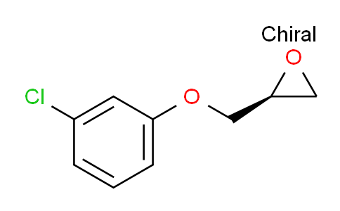 CAS No. 129098-53-9, (S)-2-((3-Chlorophenoxy)methyl)oxirane
