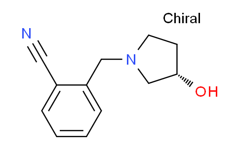 CAS No. 1354011-06-5, (S)-2-((3-Hydroxypyrrolidin-1-yl)methyl)benzonitrile