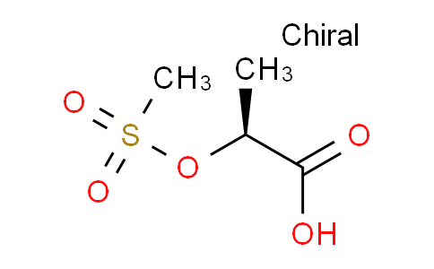 CAS No. 66423-08-3, (S)-2-((Methylsulfonyl)oxy)propanoic acid