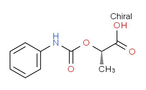 MC624031 | 102936-05-0 | (S)-2-((Phenylcarbamoyl)oxy)propanoic acid