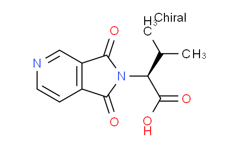 CAS No. 1212421-96-9, (S)-2-(1,3-Dioxo-1H-pyrrolo[3,4-c]pyridin-2(3H)-yl)-3-methylbutanoic acid