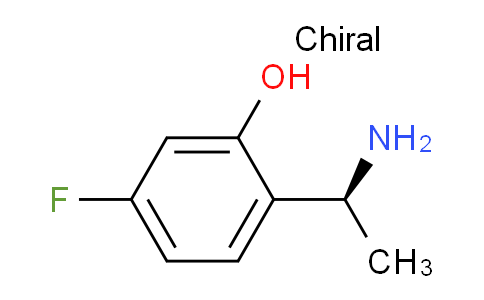CAS No. 1228542-70-8, (S)-2-(1-Aminoethyl)-5-fluorophenol