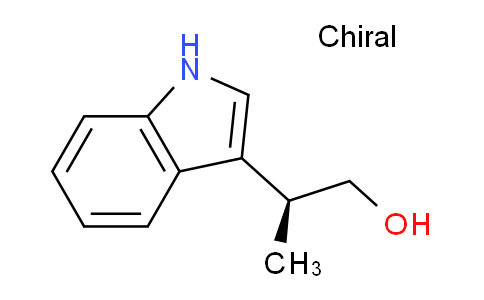 CAS No. 98673-42-8, (S)-2-(1H-Indol-3-yl)propan-1-ol