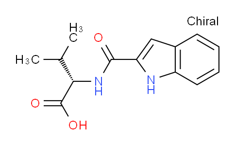 CAS No. 1072856-64-4, (S)-2-(1H-Indole-2-carboxamido)-3-methylbutanoic acid