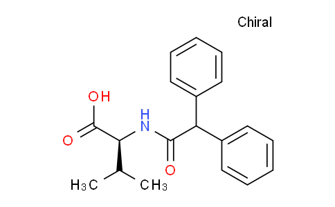 CAS No. 1212363-95-5, (S)-2-(2,2-Diphenylacetamido)-3-methylbutanoic acid