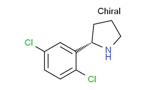 CAS No. 1228569-83-2, (S)-2-(2,5-Dichlorophenyl)pyrrolidine