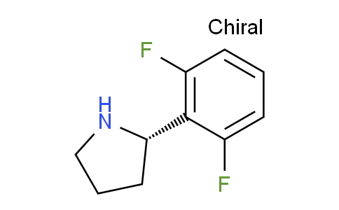 CAS No. 1217833-86-7, (S)-2-(2,6-Difluorophenyl)pyrrolidine