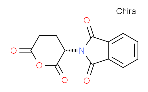 CAS No. 25830-77-7, (S)-2-(2,6-Dioxotetrahydro-2H-pyran-3-yl)isoindoline-1,3-dione