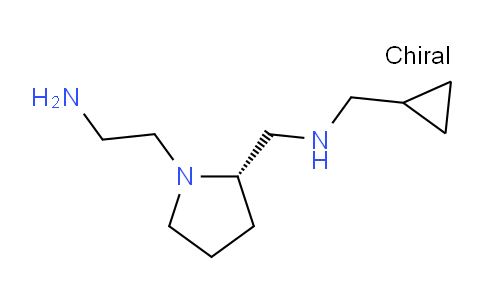 CAS No. 1353994-89-4, (S)-2-(2-(((Cyclopropylmethyl)amino)methyl)pyrrolidin-1-yl)ethanamine