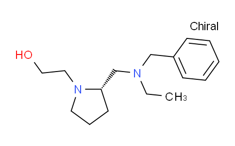 CAS No. 1353993-81-3, (S)-2-(2-((Benzyl(ethyl)amino)methyl)pyrrolidin-1-yl)ethanol