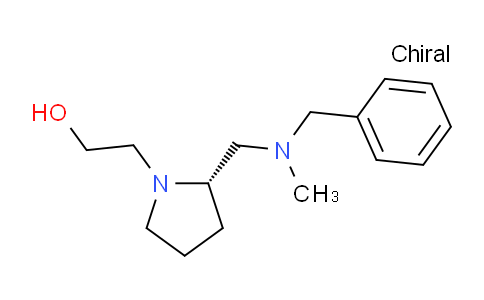 CAS No. 1354016-47-9, (S)-2-(2-((Benzyl(methyl)amino)methyl)pyrrolidin-1-yl)ethanol