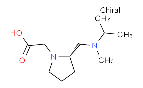 CAS No. 1354007-51-4, (S)-2-(2-((Isopropyl(methyl)amino)methyl)pyrrolidin-1-yl)acetic acid
