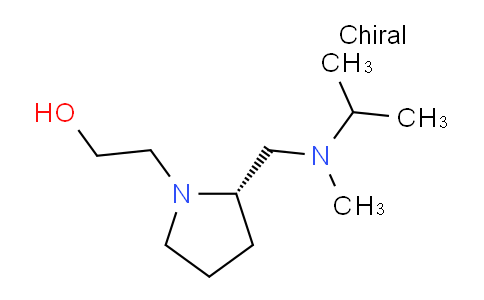 CAS No. 1354018-85-1, (S)-2-(2-((Isopropyl(methyl)amino)methyl)pyrrolidin-1-yl)ethanol