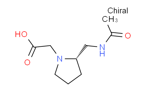 CAS No. 1354009-53-2, (S)-2-(2-(Acetamidomethyl)pyrrolidin-1-yl)acetic acid