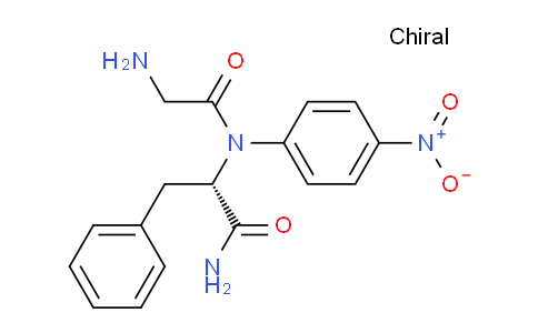 CAS No. 21027-72-5, (S)-2-(2-Amino-N-(4-nitrophenyl)acetamido)-3-phenylpropanamide
