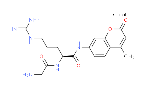 CAS No. 65147-19-5, (S)-2-(2-Aminoacetamido)-5-guanidino-N-(4-methyl-2-oxo-2H-chromen-7-yl)pentanamide