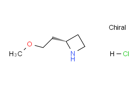 CAS No. 1956437-79-8, (S)-2-(2-Methoxyethyl)azetidine hydrochloride
