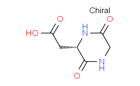 CAS No. 52661-97-9, (S)-2-(3,6-Dioxopiperazin-2-yl)acetic acid