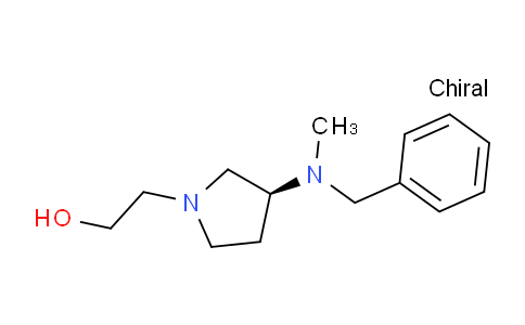 CAS No. 1354007-54-7, (S)-2-(3-(Benzyl(methyl)amino)pyrrolidin-1-yl)ethanol