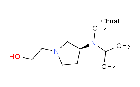 CAS No. 1354010-05-1, (S)-2-(3-(Isopropyl(methyl)amino)pyrrolidin-1-yl)ethanol