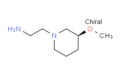 CAS No. 1354000-00-2, (S)-2-(3-Methoxypiperidin-1-yl)ethanamine