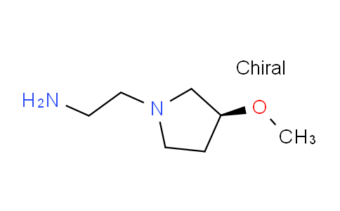 CAS No. 1315054-48-8, (S)-2-(3-Methoxypyrrolidin-1-yl)ethanamine