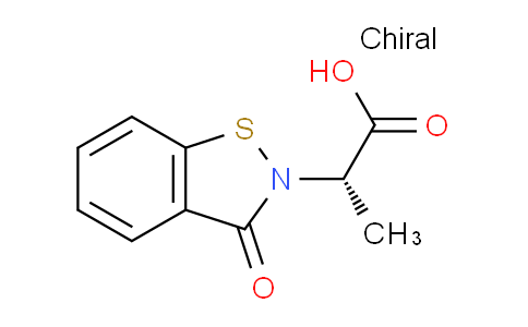 CAS No. 1212358-67-2, (S)-2-(3-Oxobenzo[d]isothiazol-2(3H)-yl)propanoic acid